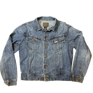 Buffalo David Bitton Blue Jean Jacket Vintage 90s y2k